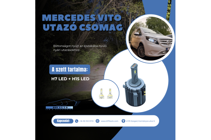 Mercedes Vito utazó csomag